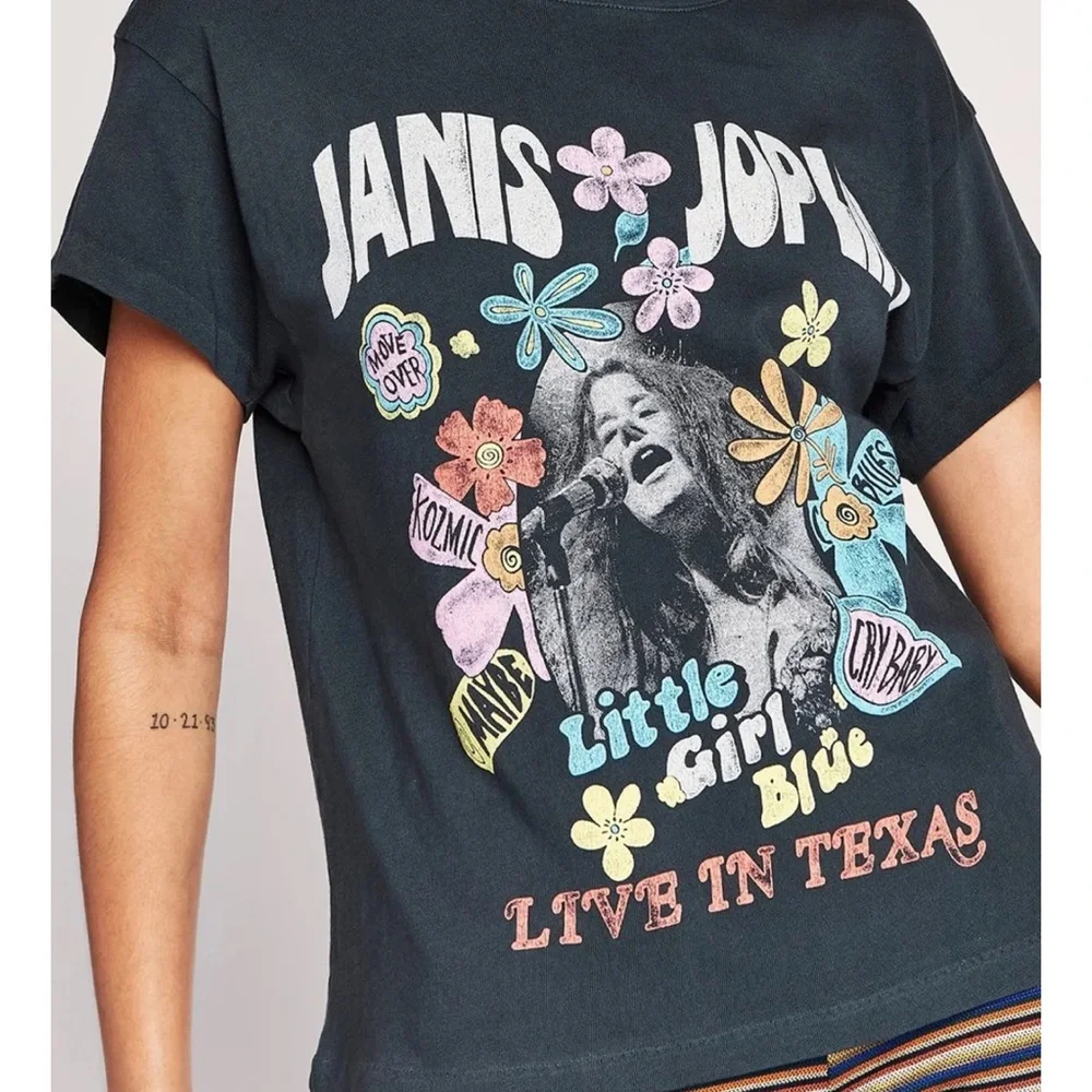 RARE Daydreamer | Janis Joplin Little Girl Blue Tour Tee | Medium